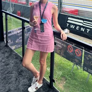 Cotton On Haven Mini Dress Red & White Stripe Size 6 Summer Casual Dress